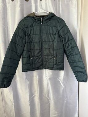 Vero Moda Dark Green Puffer jacket XS